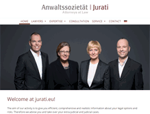 Tablet Screenshot of jurati.eu
